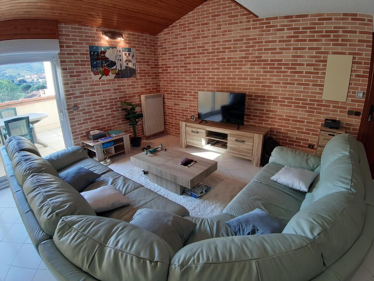 Superbe Appartement De 94M2 Avec Vue Sur Le Fort St Elme Collioure Eksteriør bilde